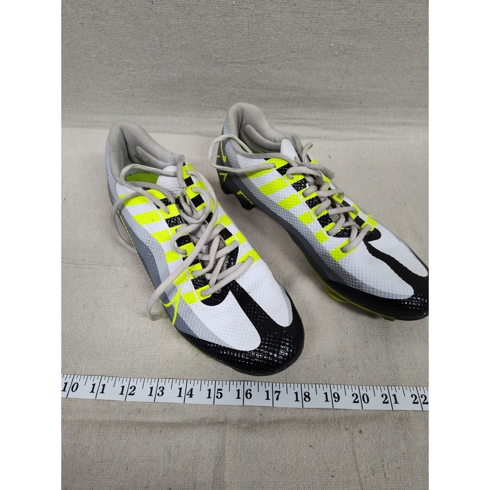 Nike Vapor Edge Pro 360 Football Cleats White Black Volt DQ5110-071 Mens 11.5